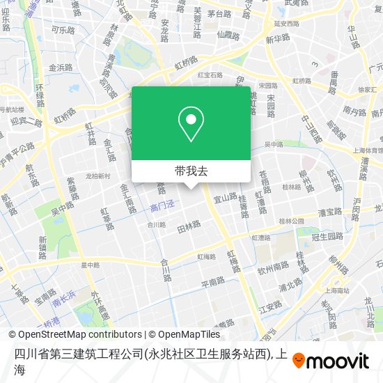 四川省第三建筑工程公司(永兆社区卫生服务站西)地图