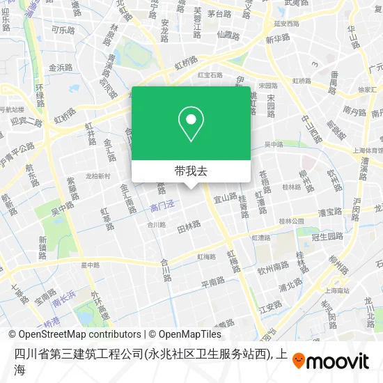 四川省第三建筑工程公司(永兆社区卫生服务站西)地图
