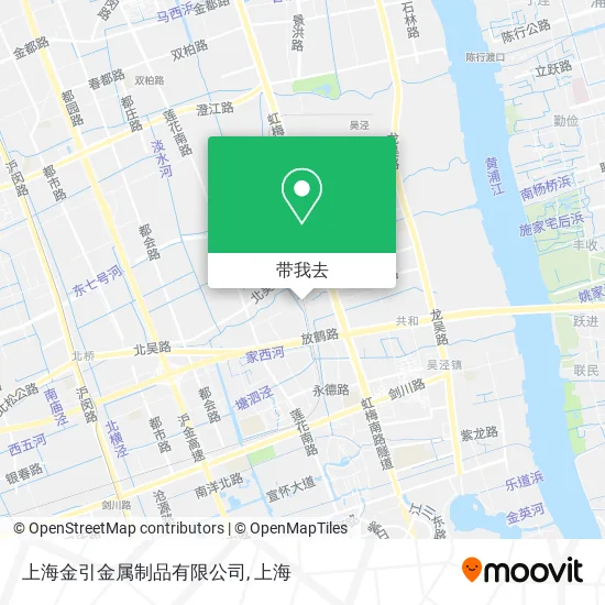上海金引金属制品有限公司地图