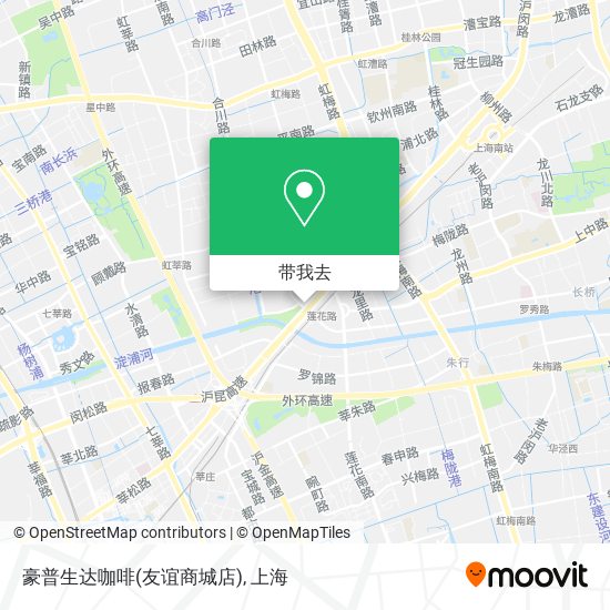 豪普生达咖啡(友谊商城店)地图