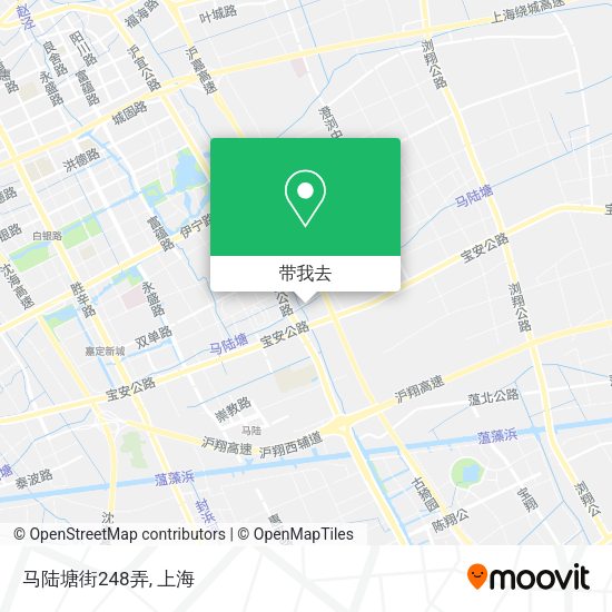 马陆塘街248弄地图