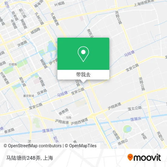 马陆塘街248弄地图