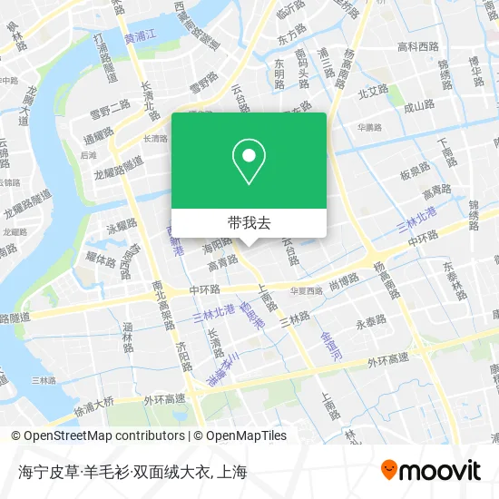 海宁皮草·羊毛衫·双面绒大衣地图