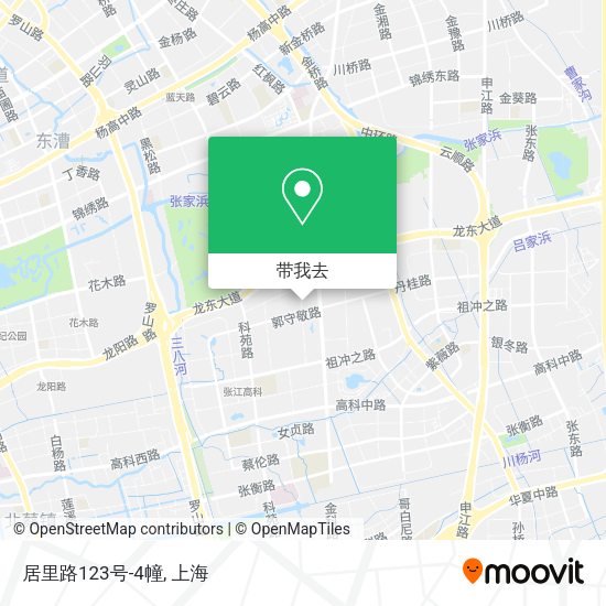 居里路123号-4幢地图