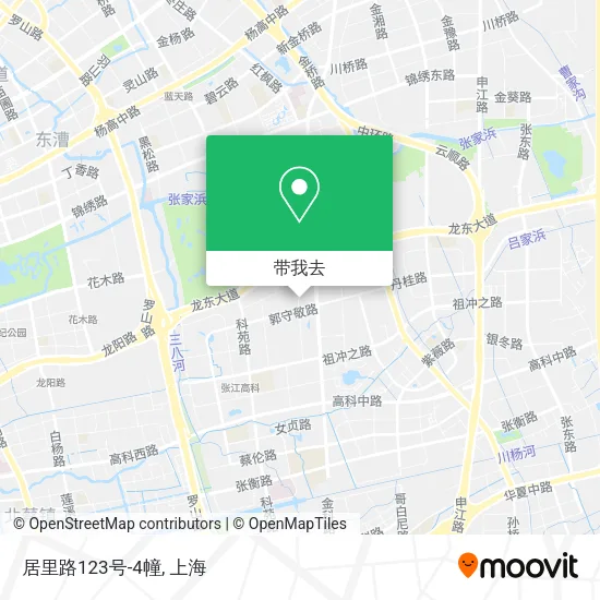 居里路123号-4幢地图