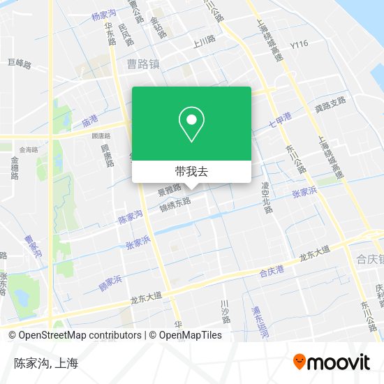 陈家沟地图