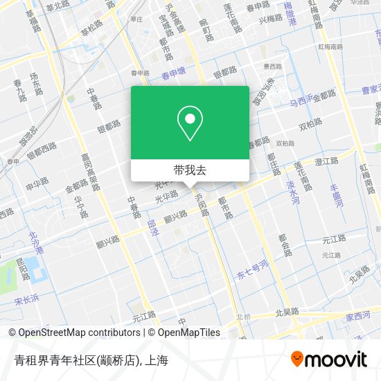 青租界青年社区(颛桥店)地图