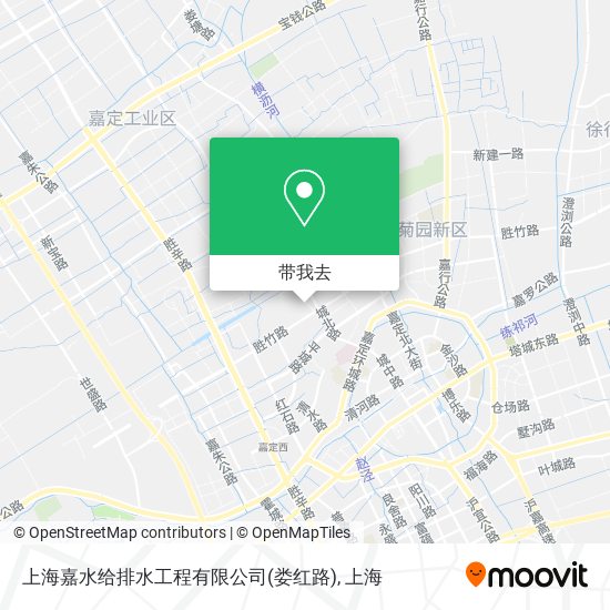 上海嘉水给排水工程有限公司(娄红路)地图