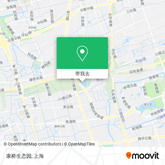 康桥生态园地图