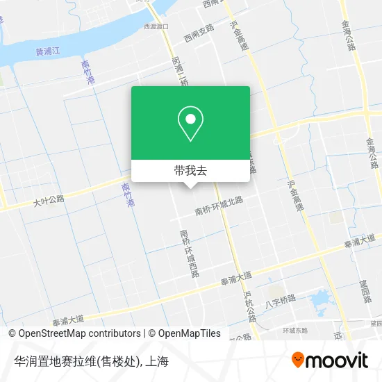 华润置地赛拉维(售楼处)地图