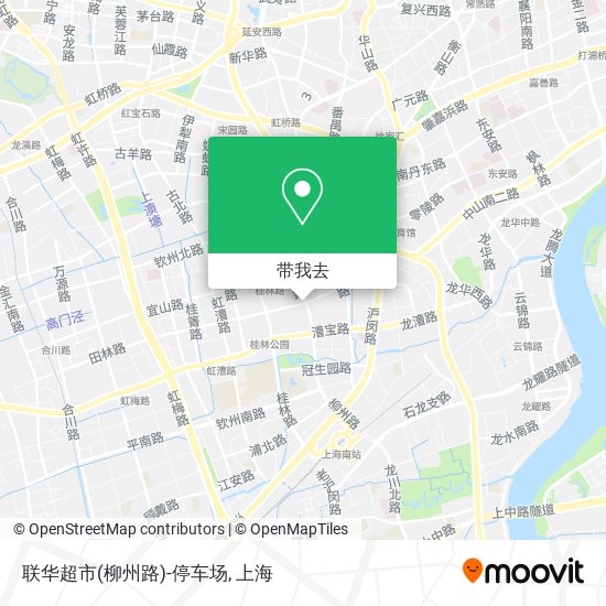 联华超市(柳州路)-停车场地图