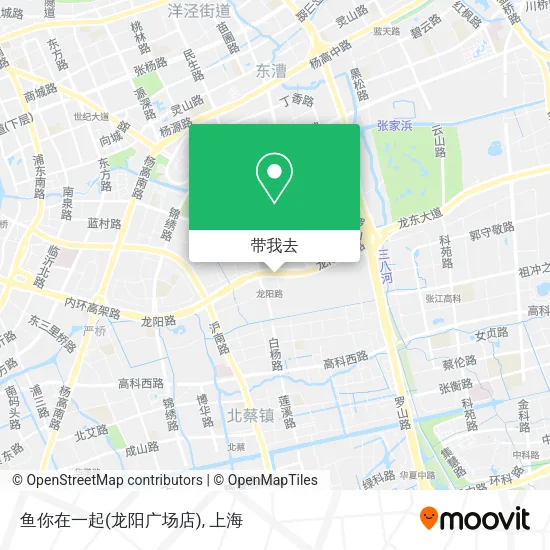 鱼你在一起(龙阳广场店)地图