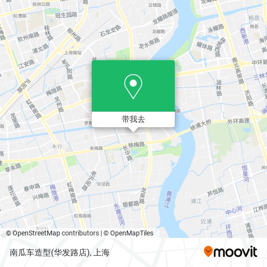 南瓜车造型(华发路店)地图