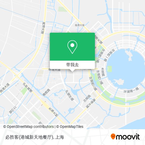 必胜客(港城新天地餐厅)地图