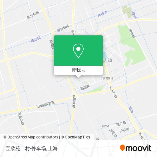 宝欣苑二村-停车场地图