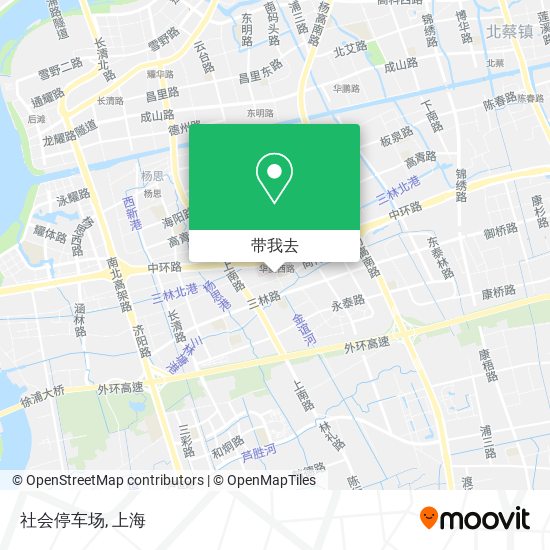 社会停车场地图
