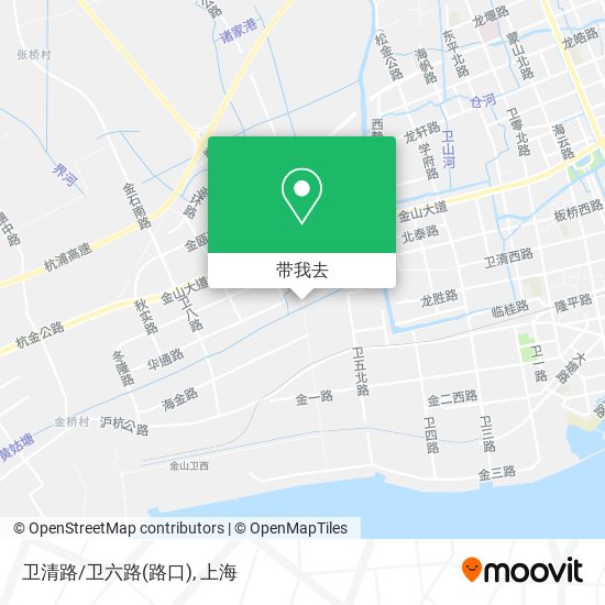 卫清路/卫六路(路口)地图