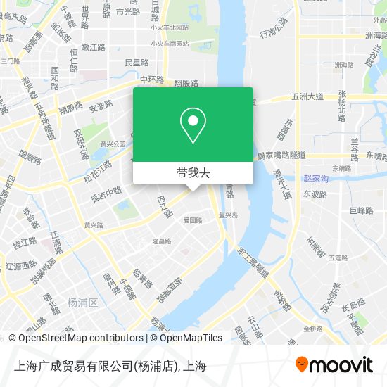 上海广成贸易有限公司(杨浦店)地图