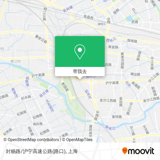 封杨路/沪宁高速公路(路口)地图