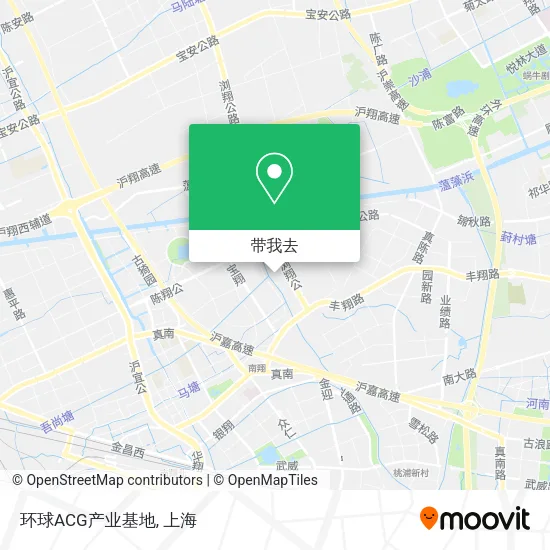 环球ACG产业基地地图