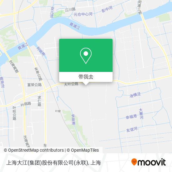 上海大江(集团)股份有限公司(永联)地图