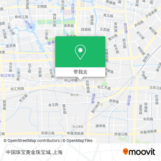 中国珠宝黄金珠宝城地图