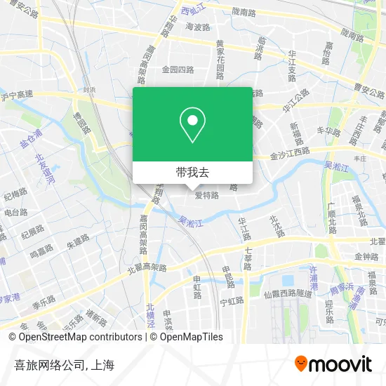 喜旅网络公司地图