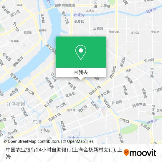 中国农业银行24小时自助银行(上海金杨新村支行)地图