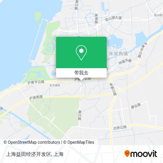 上海益田经济开发区地图