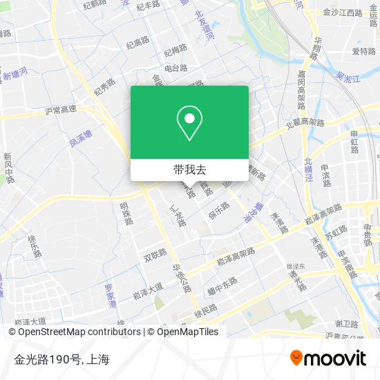 金光路190号地图