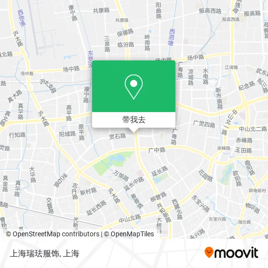 上海瑞珐服饰地图