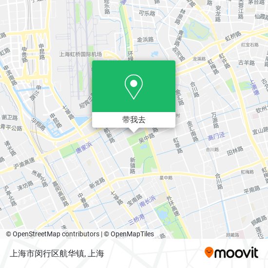 上海市闵行区航华镇地图