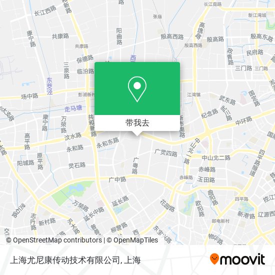 上海尤尼康传动技术有限公司地图