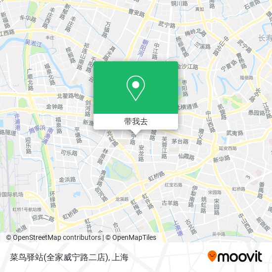 菜鸟驿站(全家威宁路二店)地图