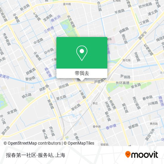 报春第一社区-服务站地图