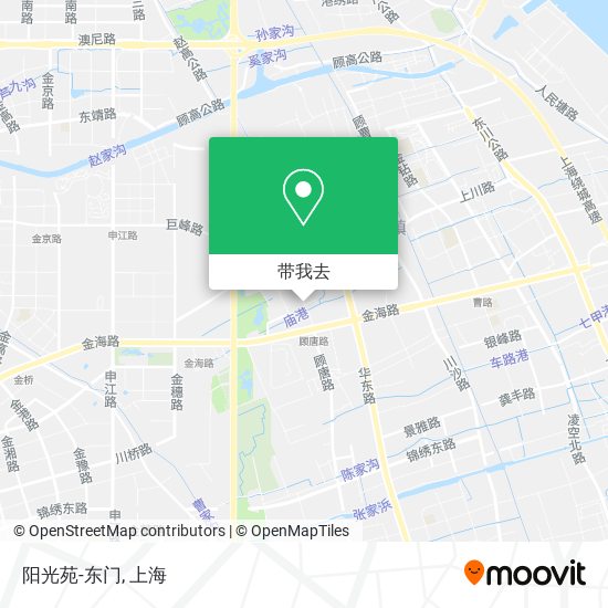 阳光苑-东门地图