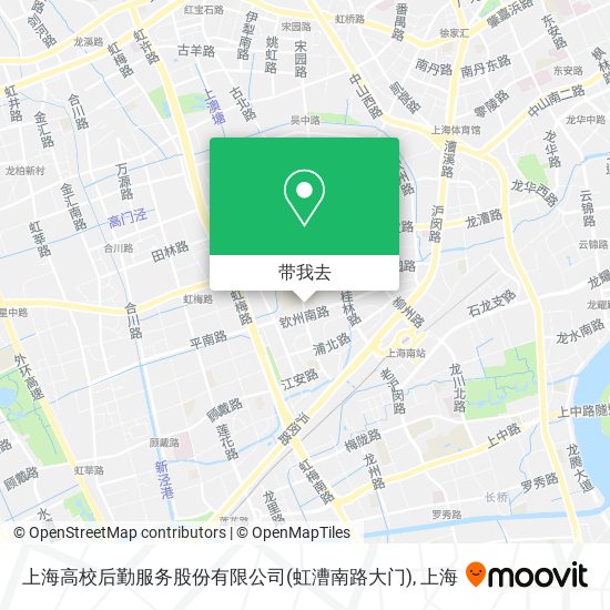 上海高校后勤服务股份有限公司(虹漕南路大门)地图