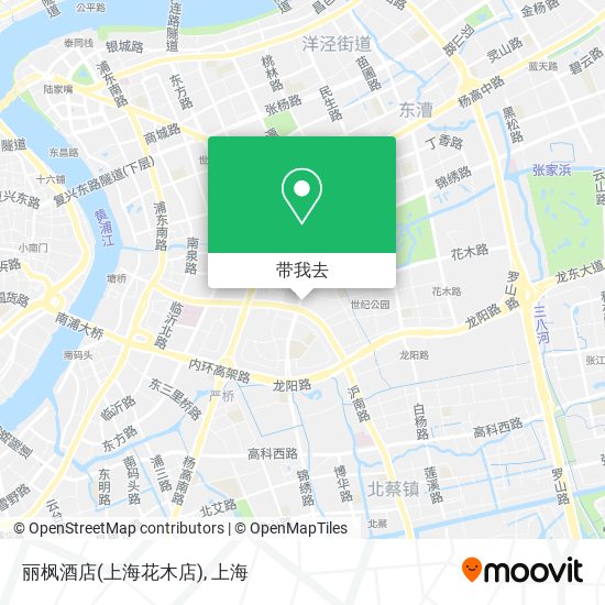丽枫酒店(上海花木店)地图