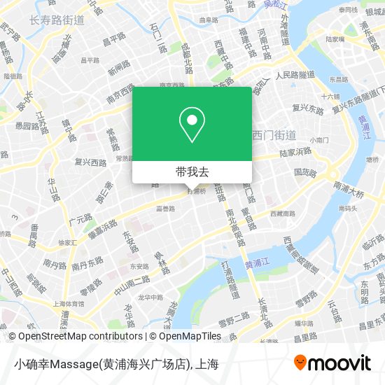 小确幸Massage(黄浦海兴广场店)地图