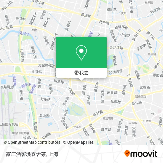 露庄酒窖璞喜舍茶地图