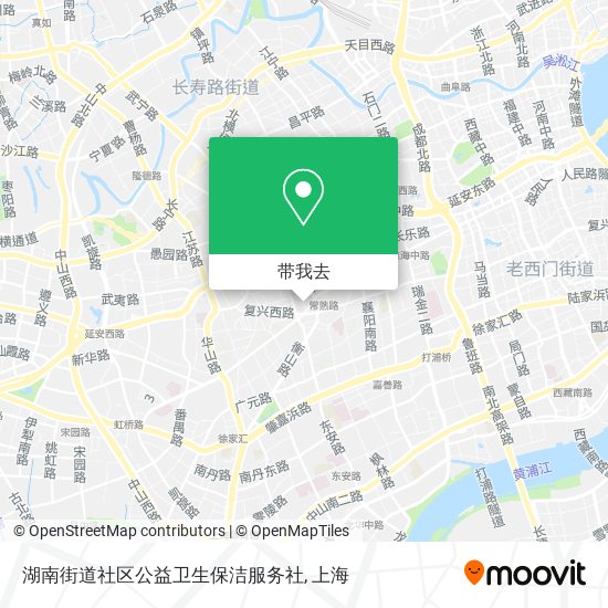 湖南街道社区公益卫生保洁服务社地图