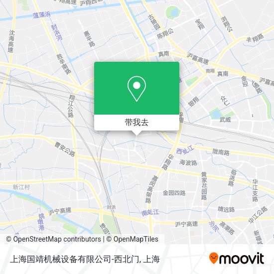 上海国靖机械设备有限公司-西北门地图