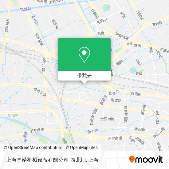 上海国靖机械设备有限公司-西北门地图