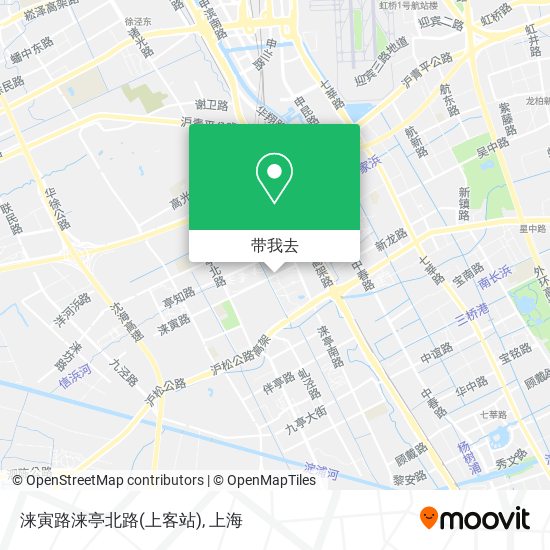 涞寅路涞亭北路(上客站)地图