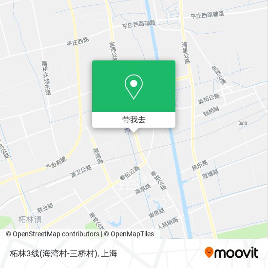 柘林3线(海湾村-三桥村)地图