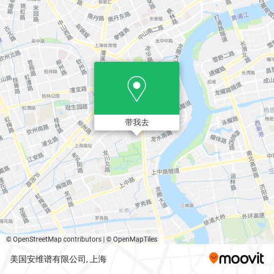 美国安维谱有限公司地图