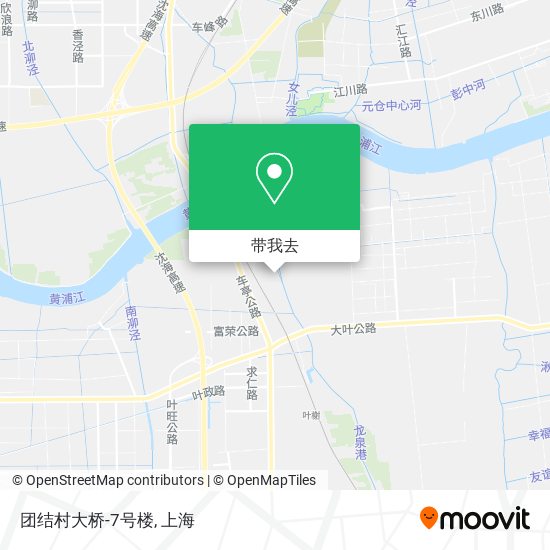 团结村大桥-7号楼地图