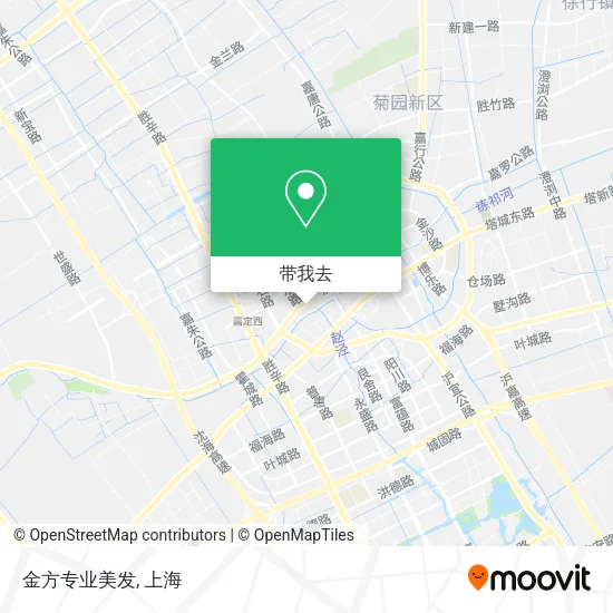 金方专业美发地图