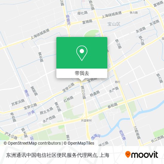 东洲通讯中国电信社区便民服务代理网点地图