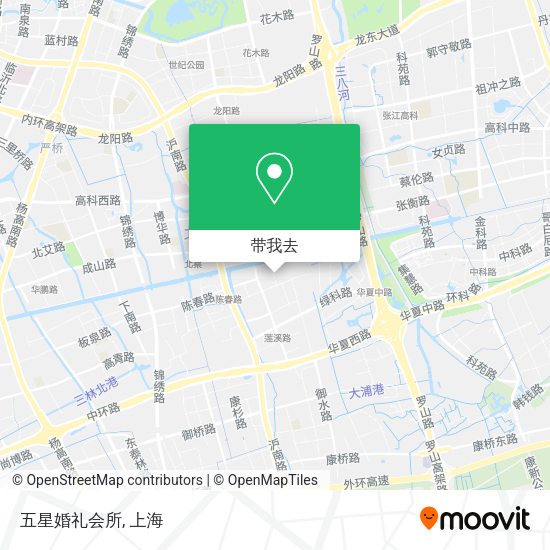 五星婚礼会所地图